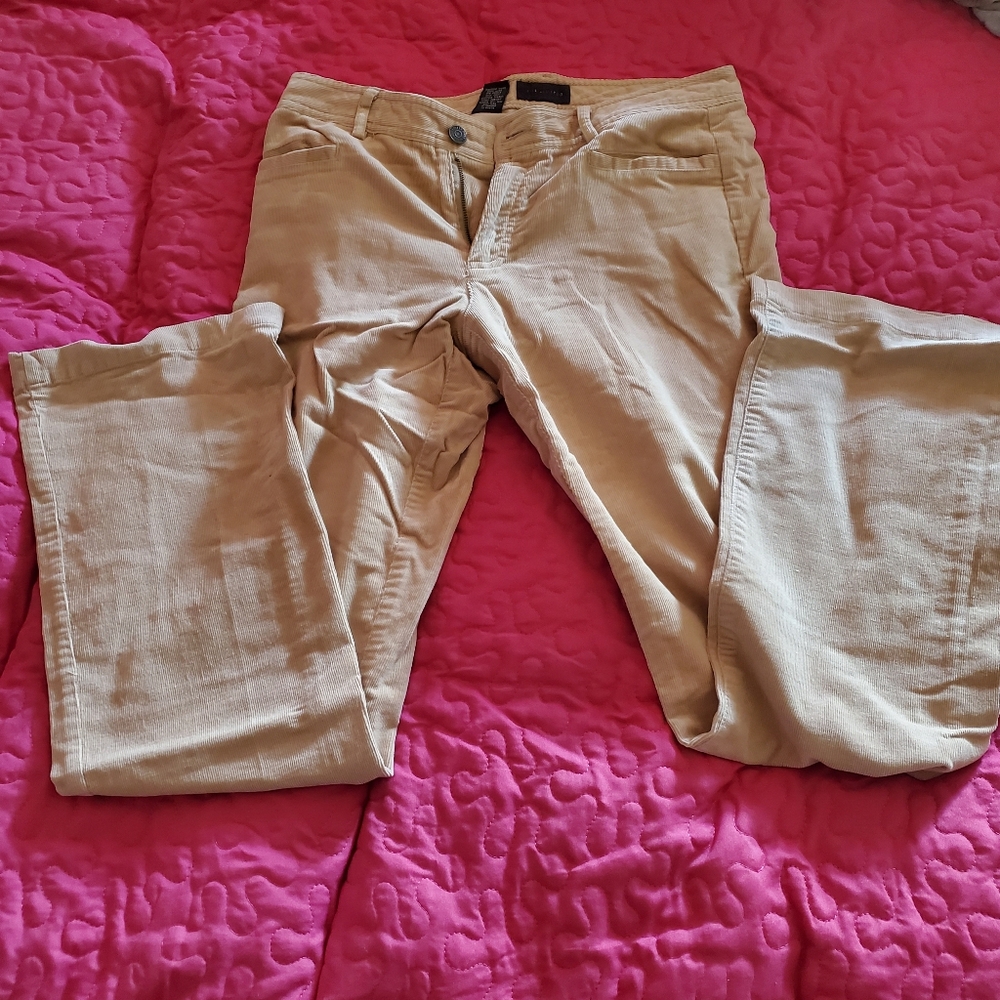 The Limited Beige Corduroy Trousers